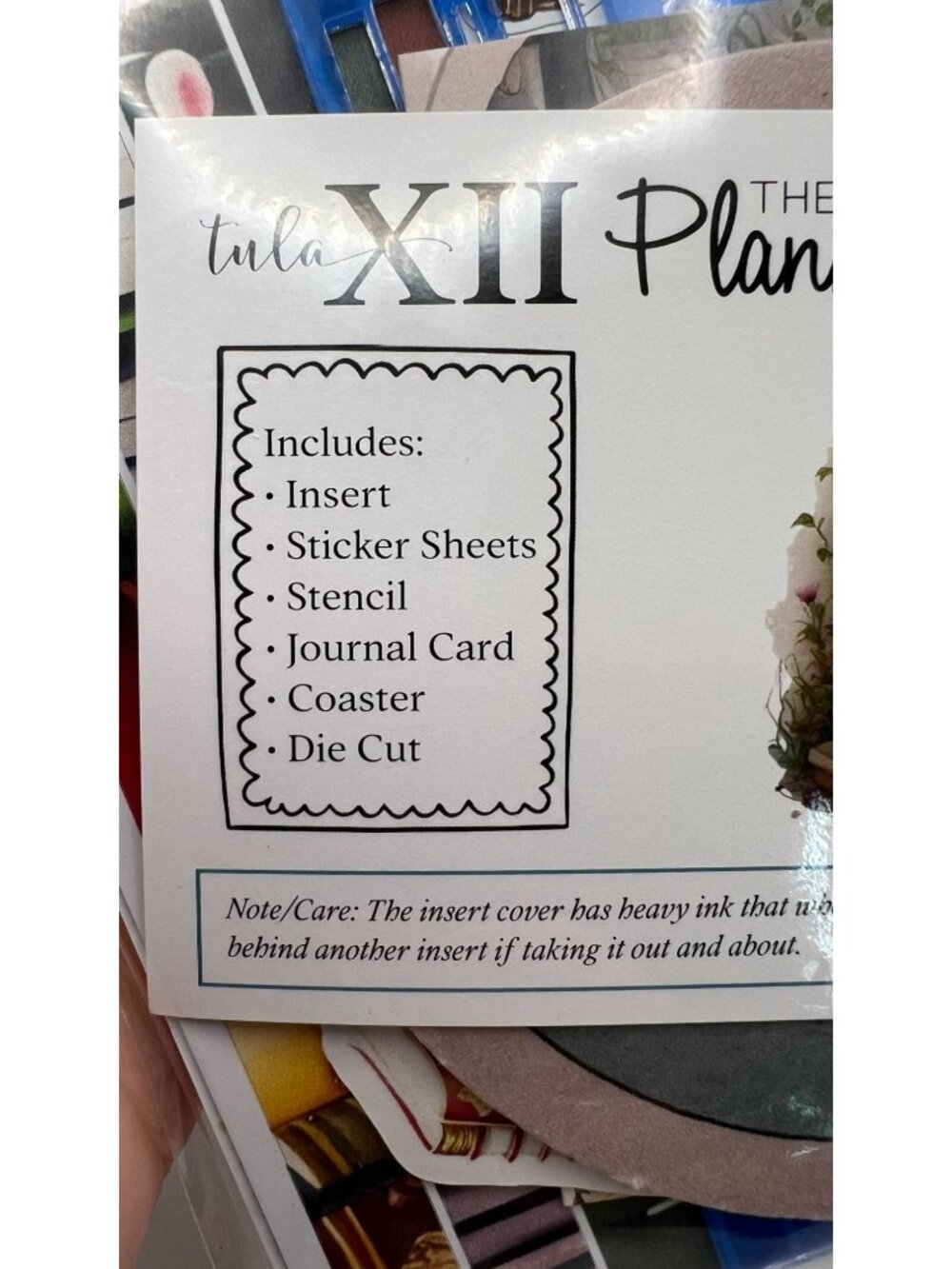 The Art Of Planning & Journaling Kit By Tula XII - Reading Nook Theme With Inser - Picture 3 of 3